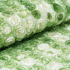 54 Inch x 4 Yards | Rosette Fabric Roll | Fabric by the Roll | TableclothsFactory#whtbkgd