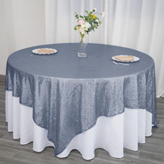 90 x 90 inches Premium Sequin Square Overlay