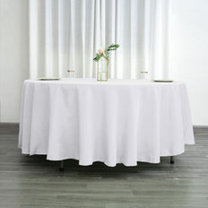 108" Polyester Round Tablecloth