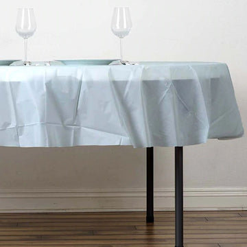 Vinyl & Plastic Round Tablecovers
